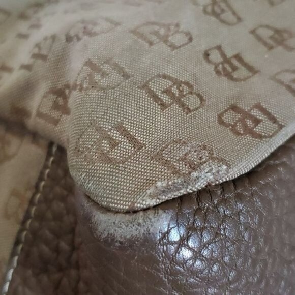 Vintage Dooney & Bourke Bag Shoulder Tote Handbag Signature Logo WOMEN'S WOMAN'S - Picture 9 of 16